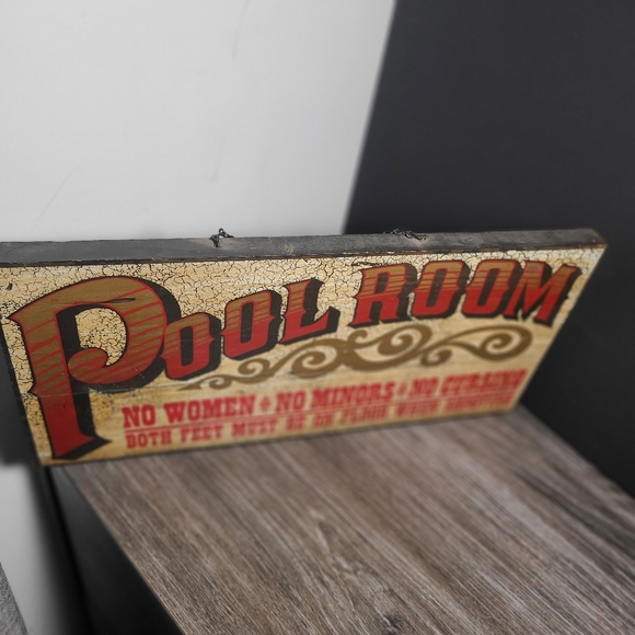 George Nathan Pool Room Sign - Picture 2 of 6